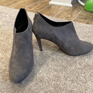 Grey booties